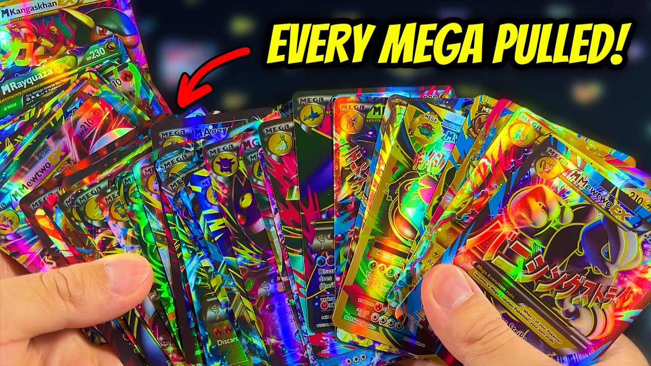 I Pulled Every Single Ultra Rare Mega Pokemon Card In This Opening!