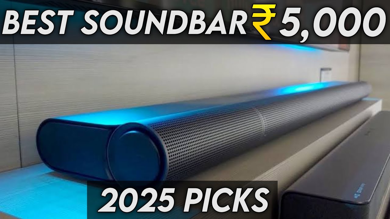 Top 5 Best Soundbar under 5000 in 2025 | Best soundbar 2025 under 5000
