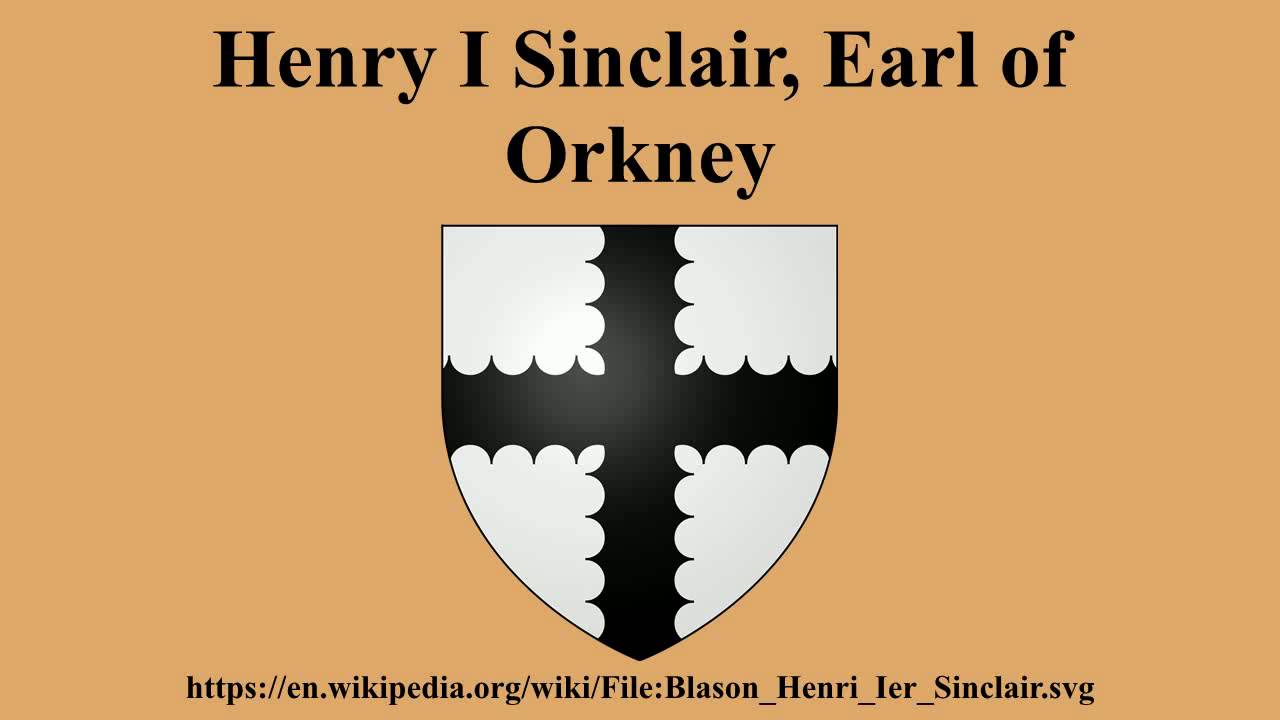 Henry I Sinclair, Earl of Orkney