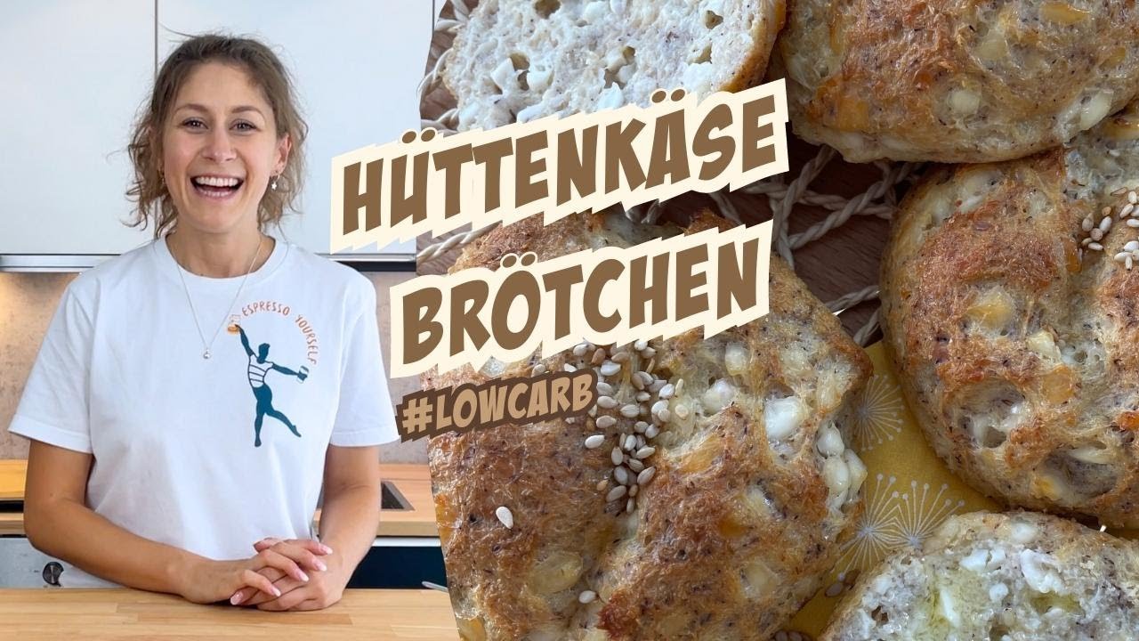 Low Carb Brötchen, Hüttenkäsebrötchen Rezept