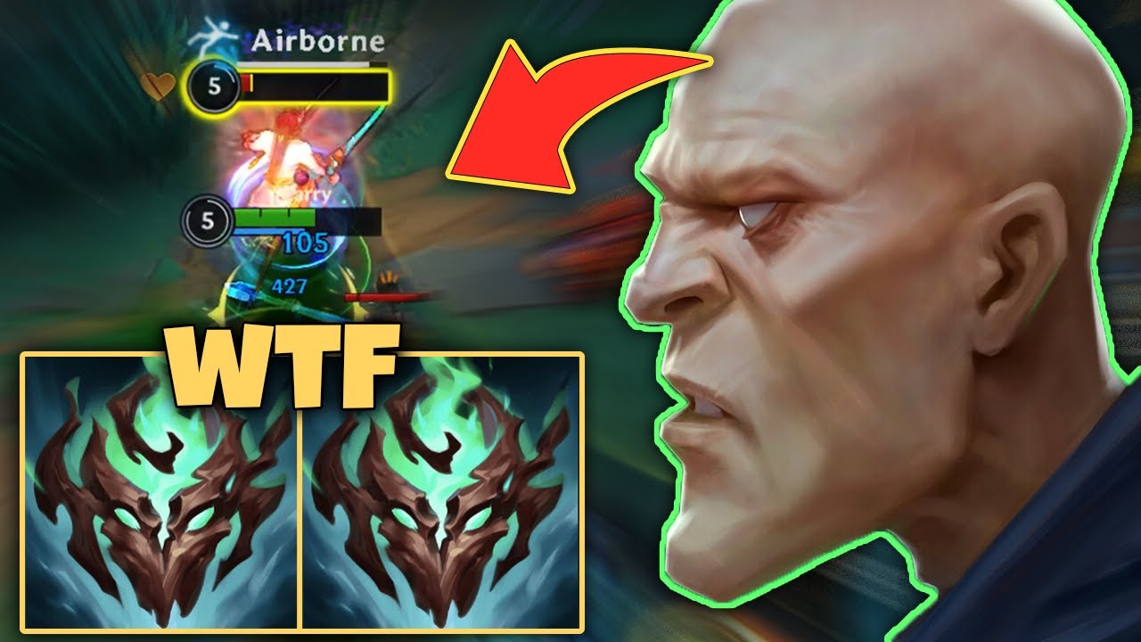 New Item Abyssal Mask Singed is Super Strong in Baron lane!
