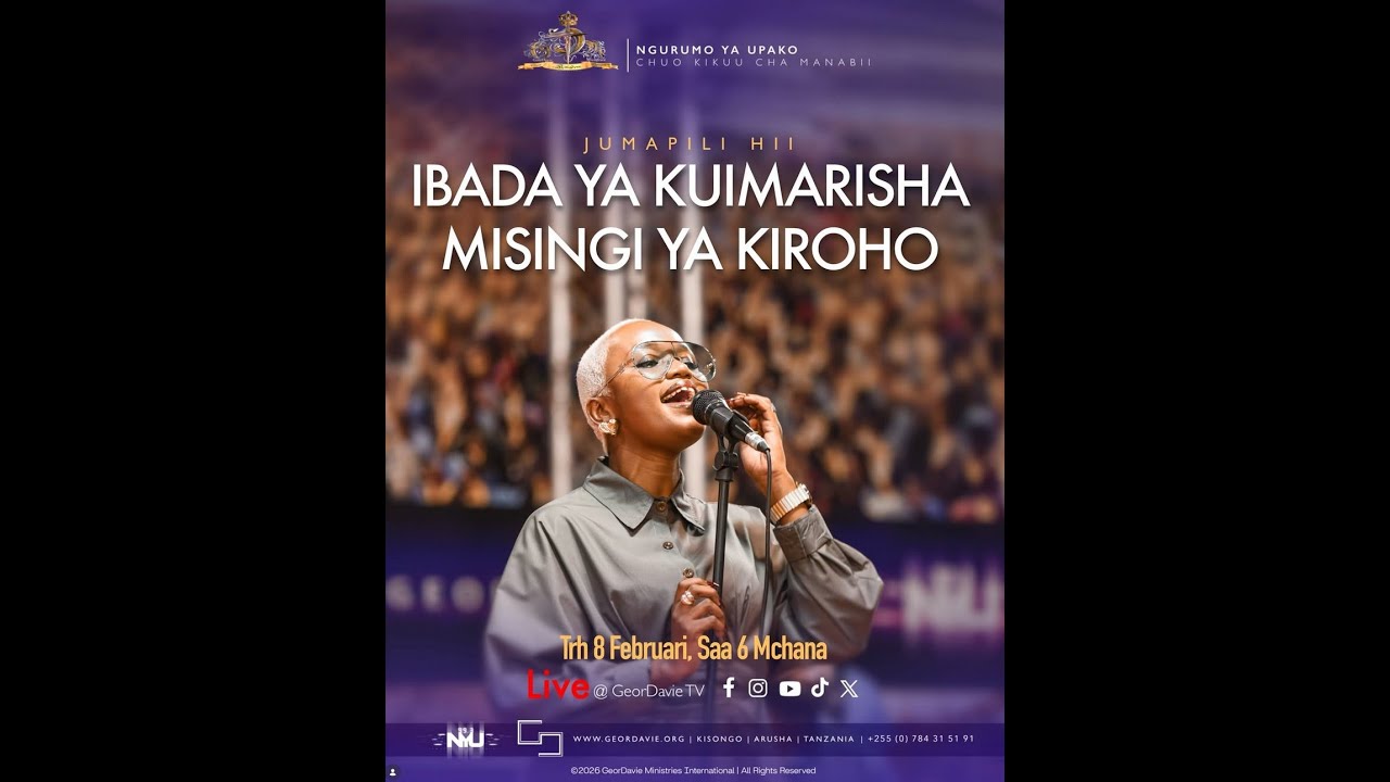 #LIVE IBADA YA KUIMARISHA MISINGI YA MAFANIKIO