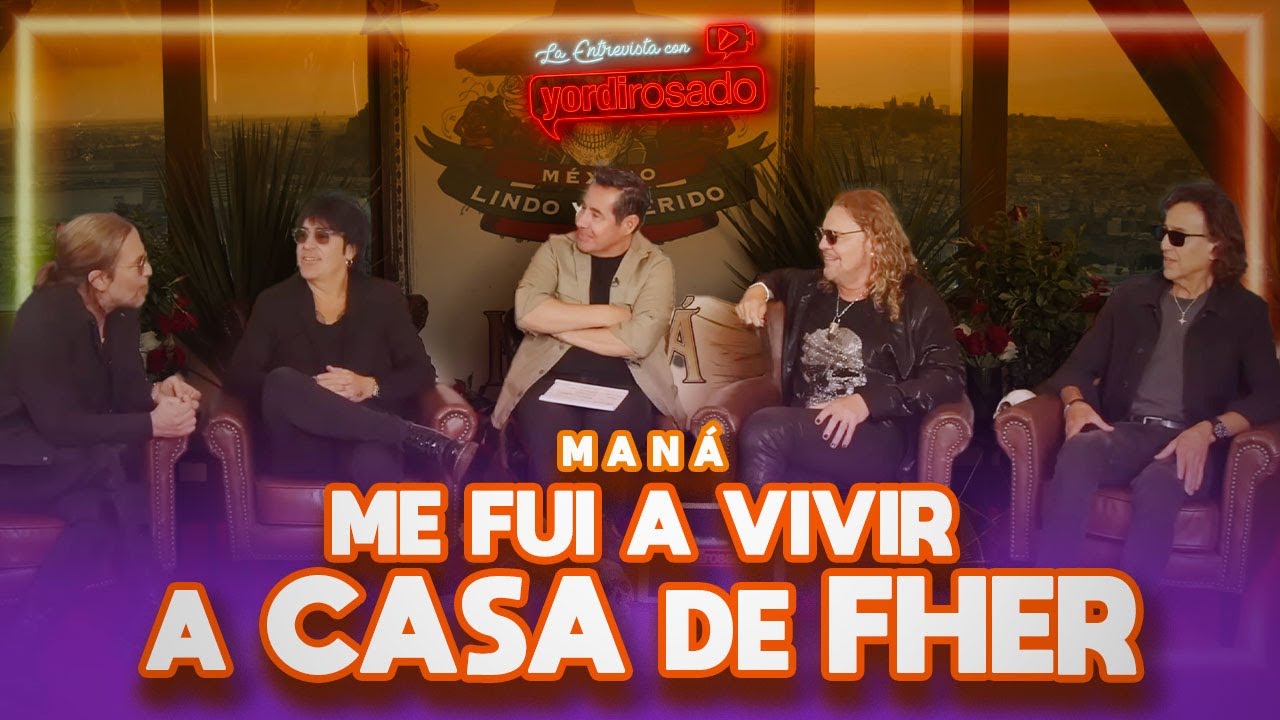 ENTRÉ A MANÁ por un ANUNCIO EN EL PERIÓDICO | Maná | La entrevista con Yordi Rosado