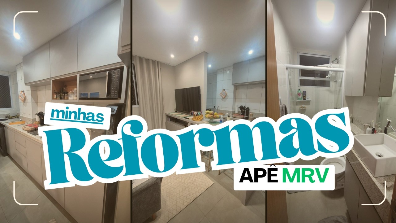 Tour Apê Reformado MRV | Meu Primeiro Apê MRV