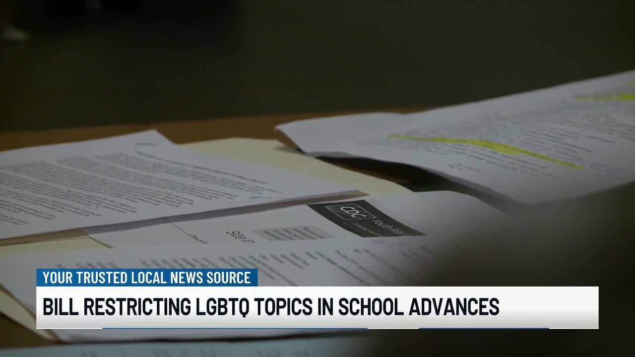 House bill restricting LGBTQ topics in school passes out of Education Committee