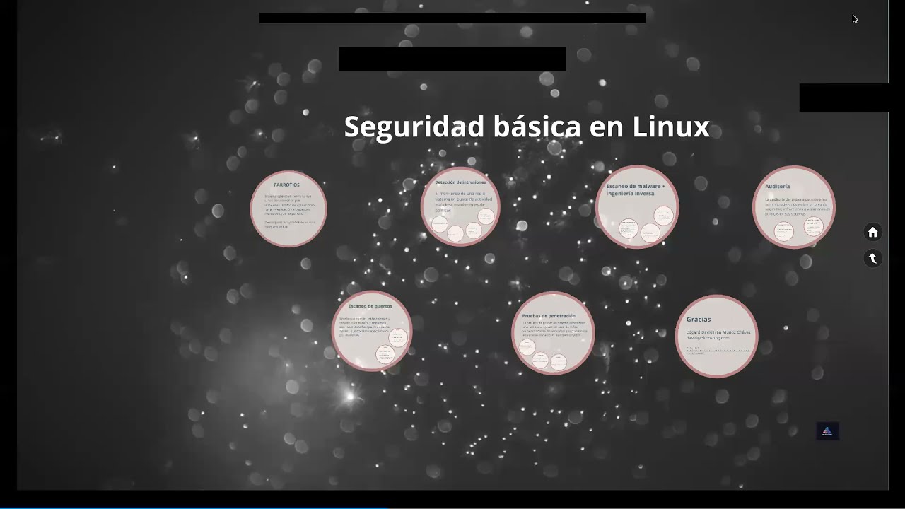 Andrés Sánchez nos expone manejadores de paquetes y David Muñoz seguridad básica