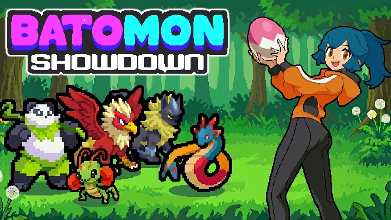 This NEW MONSTER COLLECTOR Roguelike Is CRACKED! - Batomon Showdown
