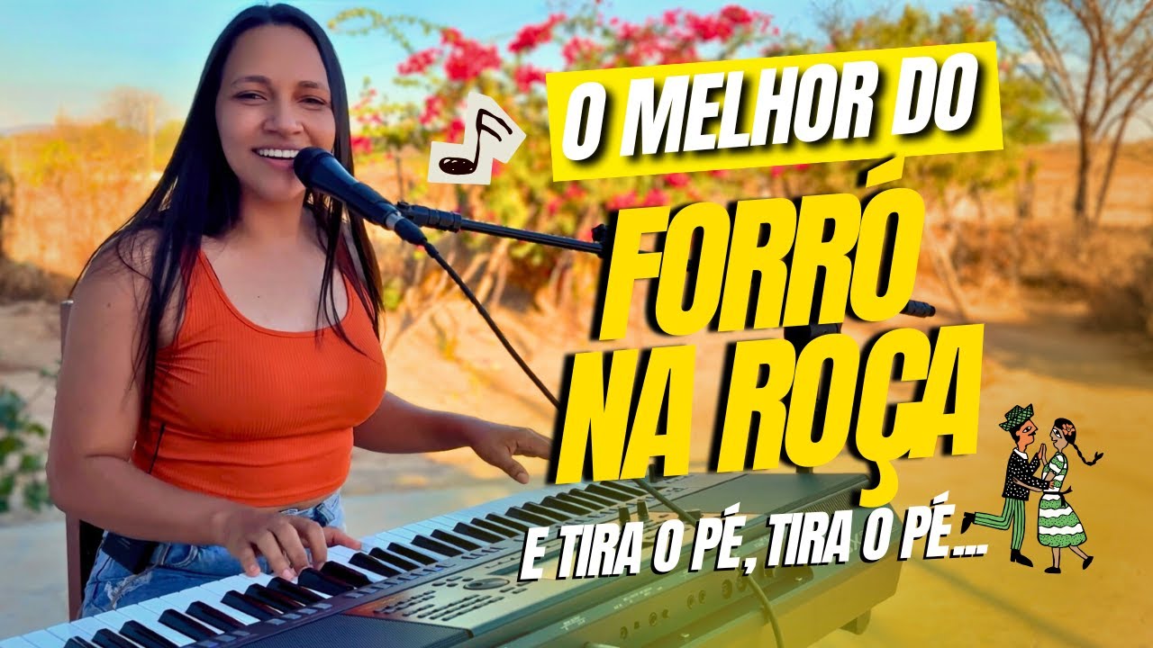 TOCANDO UM FORRÓ NA ROÇA FLAVIA SOUSA