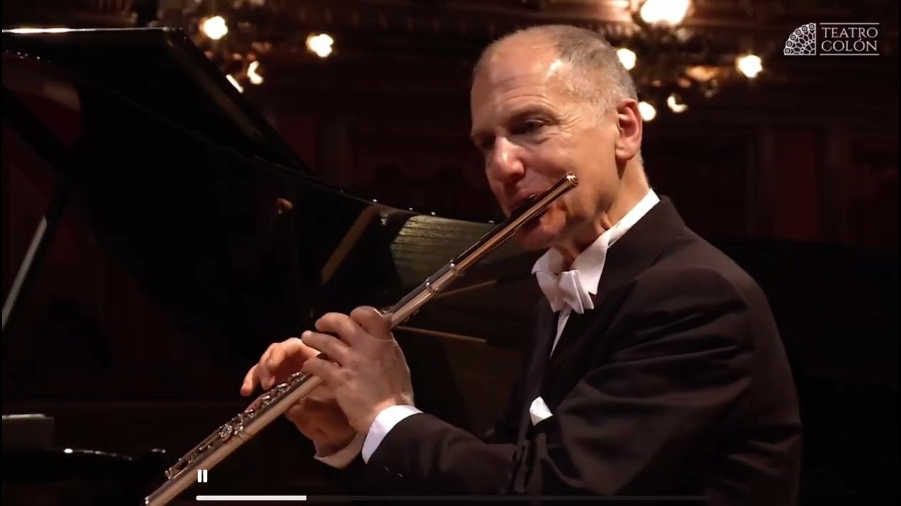Poulenc – Sonata para flauta y piano | I. Allegretto malincolico. Paula Peluso-Claudio Barile