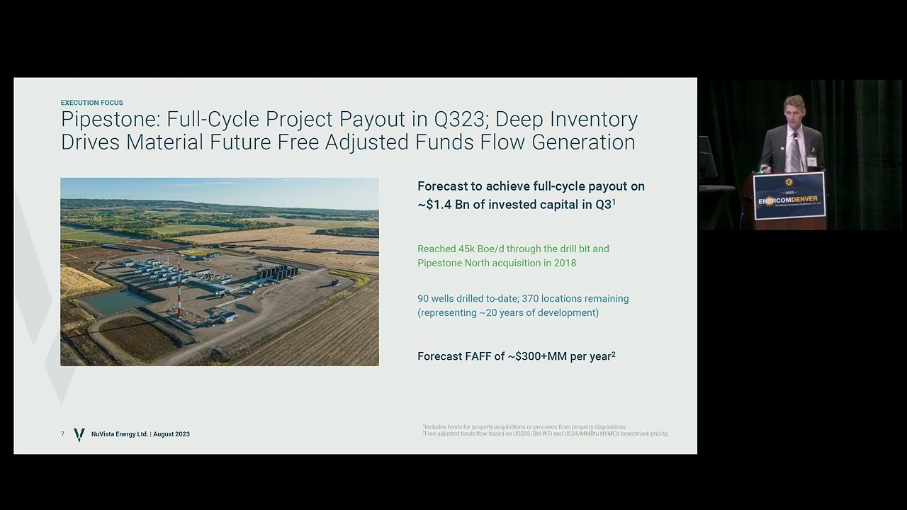 NuVista Energy NVA CN) Company Presentation at EnerCom Denver 2023