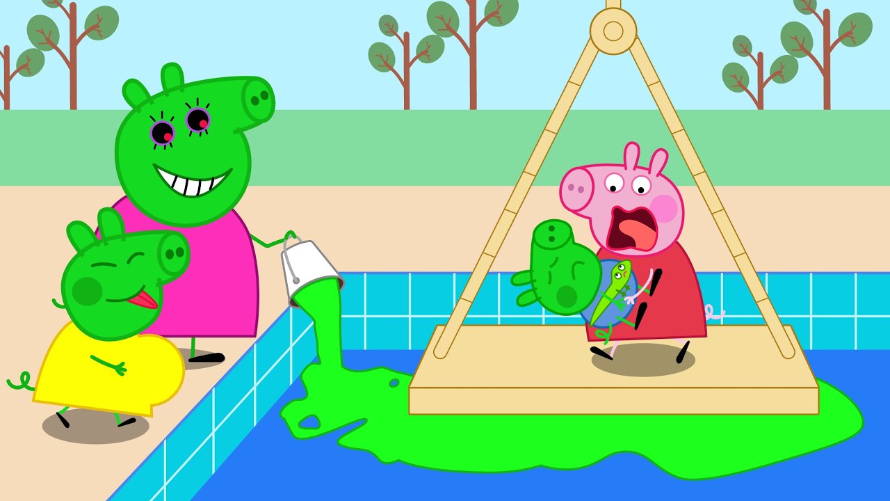 Peppa Pig vs Zombies at the City! George Pig and Peppa is Abandoned? | Peppa Pig Funny Animation