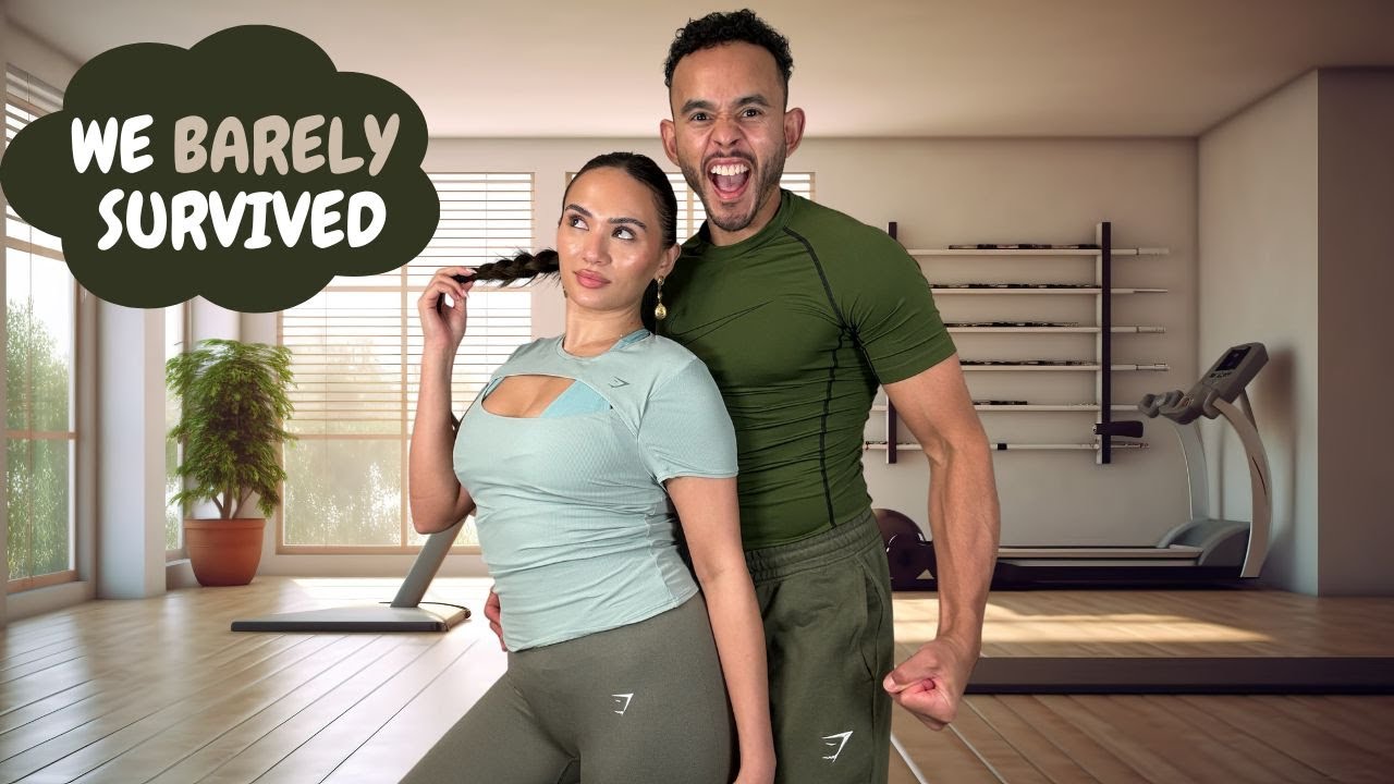 Love Is Blind UK — Мы еле выжили! Первый напряжённый день Жасмин и Бобби в спортзале