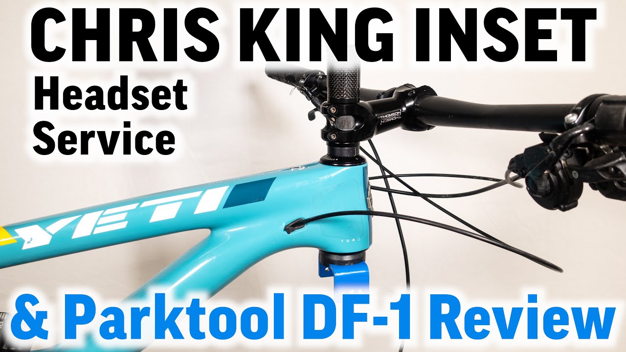 Headset Service + Knock fix for beginners on Chris King Inset. Avoid the  BIG mistakes, DF-1 review