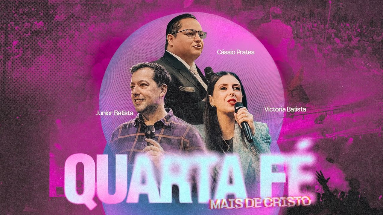 PR JUNIOR BATISTA + CÁSSIO PRATES  - DMNGO, 19h30 - Mais de Cristo | 04.02.2026