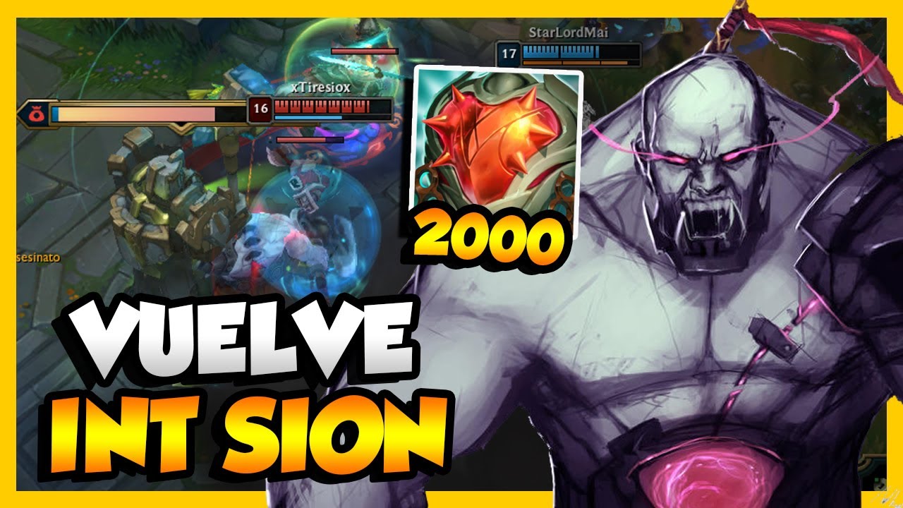🤯 VUELVE el TOP mas NEFASTO INT SION, FEDEA Y DESTRUYE TODO 🤯| LEAGUE OF LEGENDS.
