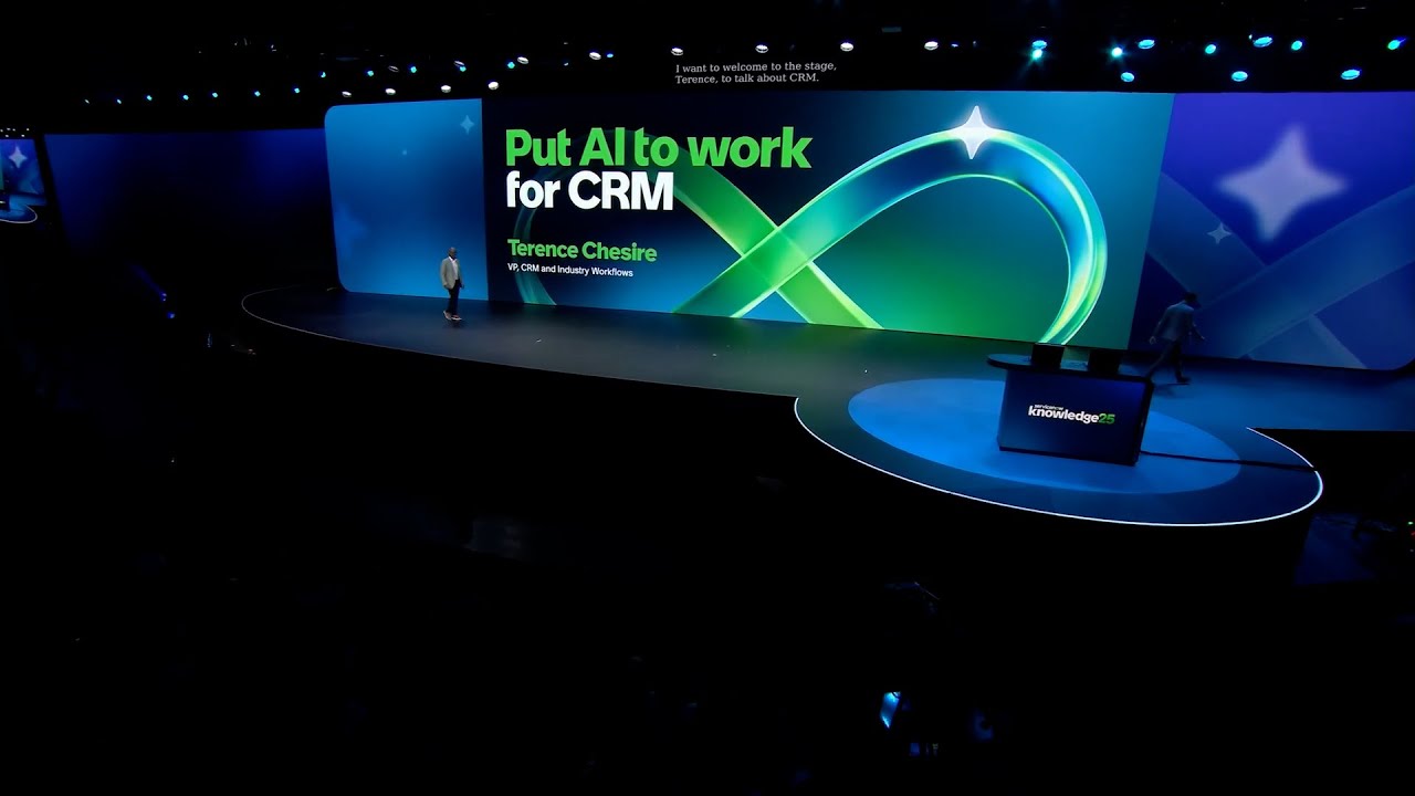 ServiceNow Knowledge 2025 keynote | Terrence Cheshire VP CRM and Industry
