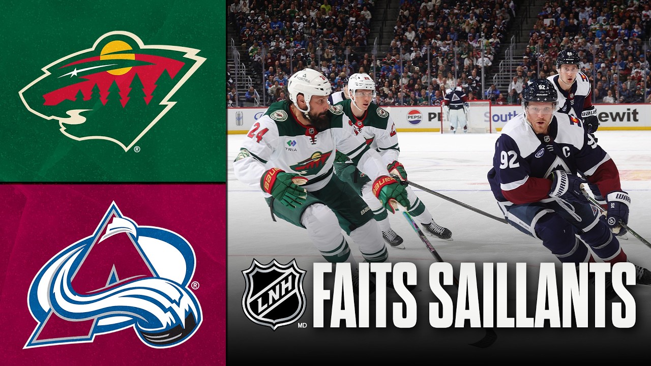 Wild vs Avalanche | 26/02/26 | Faits saillants