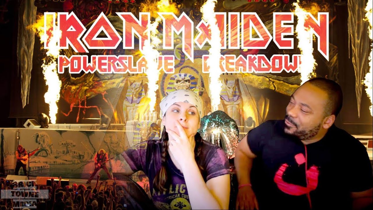 IRON MAIDEN Powerslave Reaction!!!