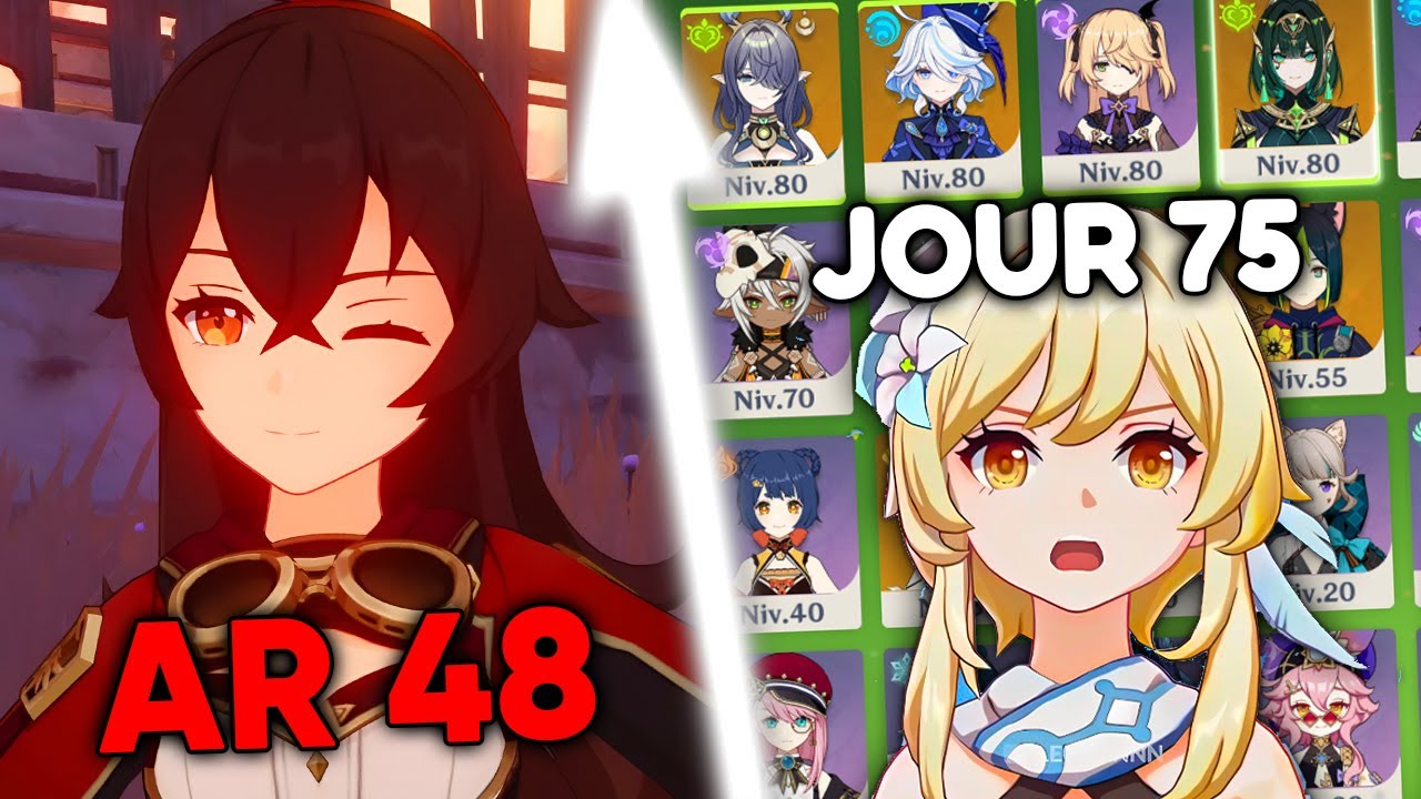J'ai améliorer toutes mes 5 étoiles LIMITÉ sur mon Compte F2P Genshin Impact