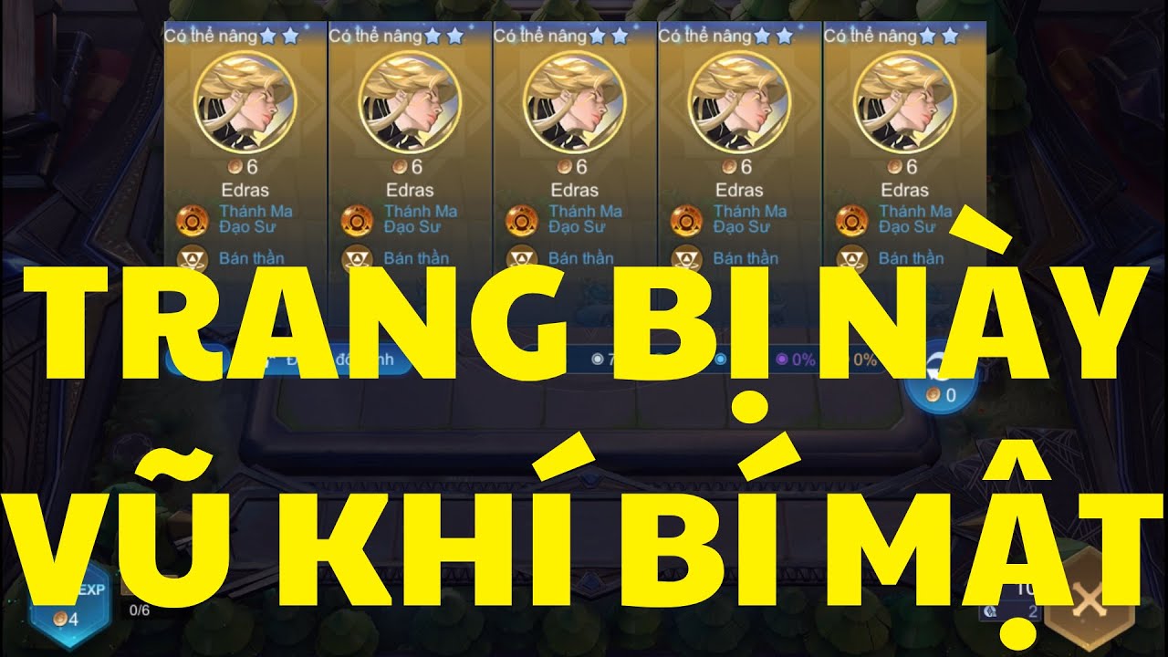 BẬT MÍ MỘT TRANG BỊ MÌNH RẤT ƯA DÙNG TRONG RANK HIỆN TẠI !!! | CỜ LIÊN QUÂN SIZ