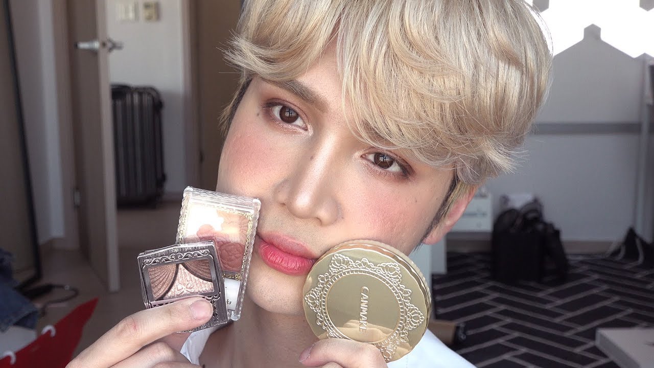 Trying the makeup I got in Japan (◕◡◕✿) *kawaii* - Edward Avila