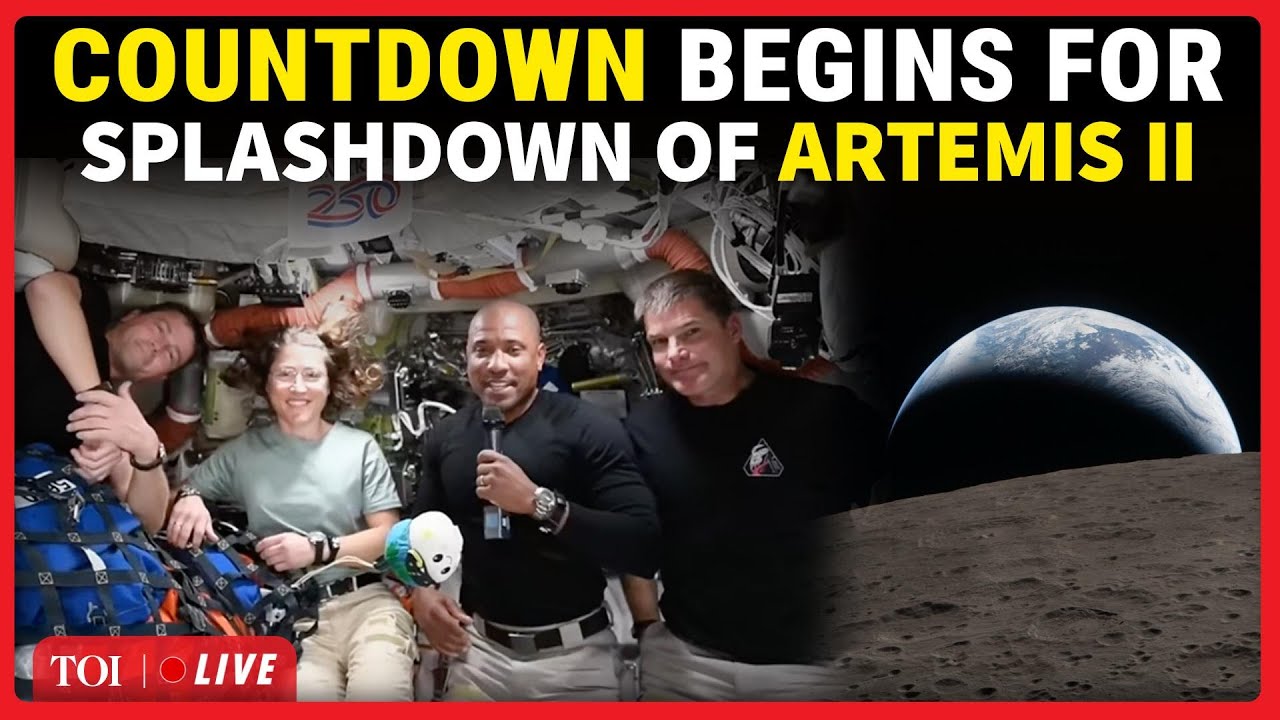 LIVE: Artemis II Crew Begins High-Risk Earth Entry; Splashdown Off San Diego Coast | NASA