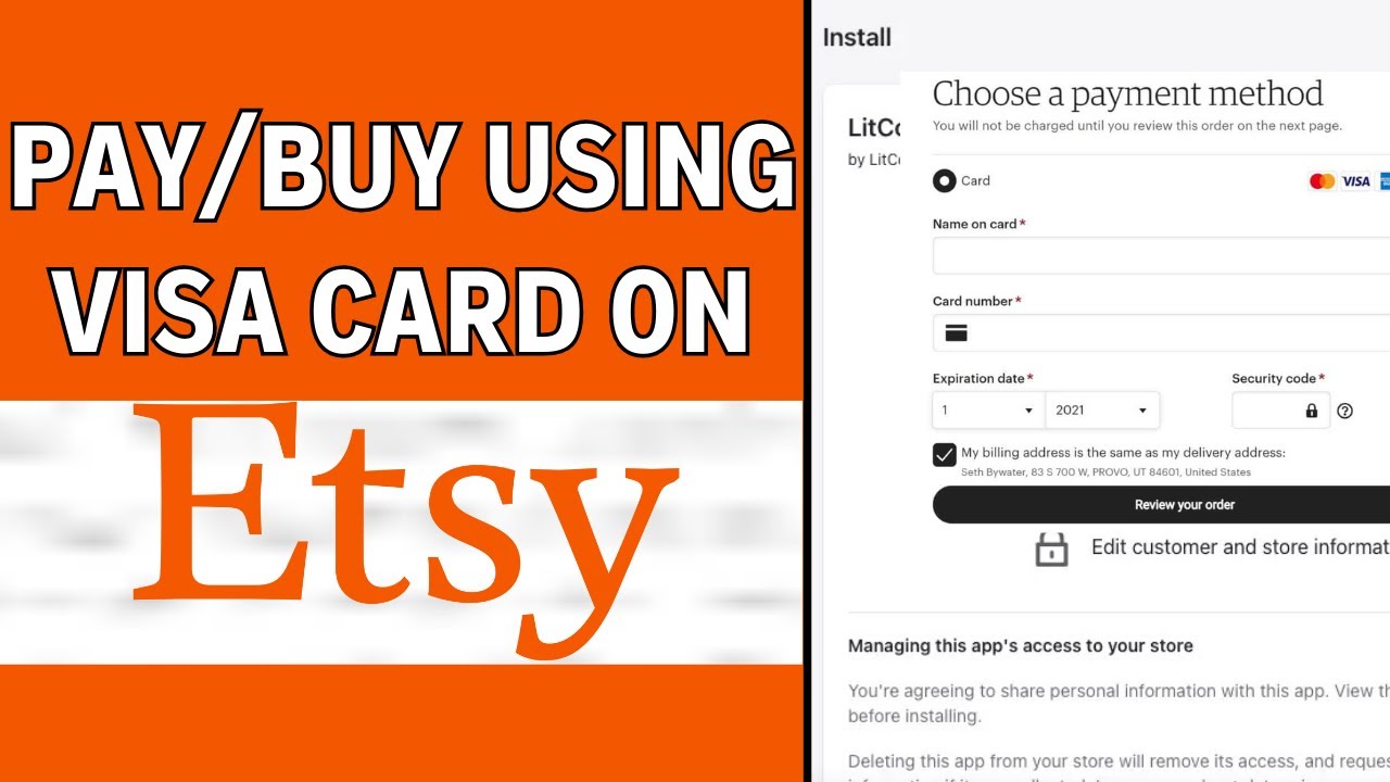 How To Use Visa Gift Card On Etsy (LATEST GUIDE)