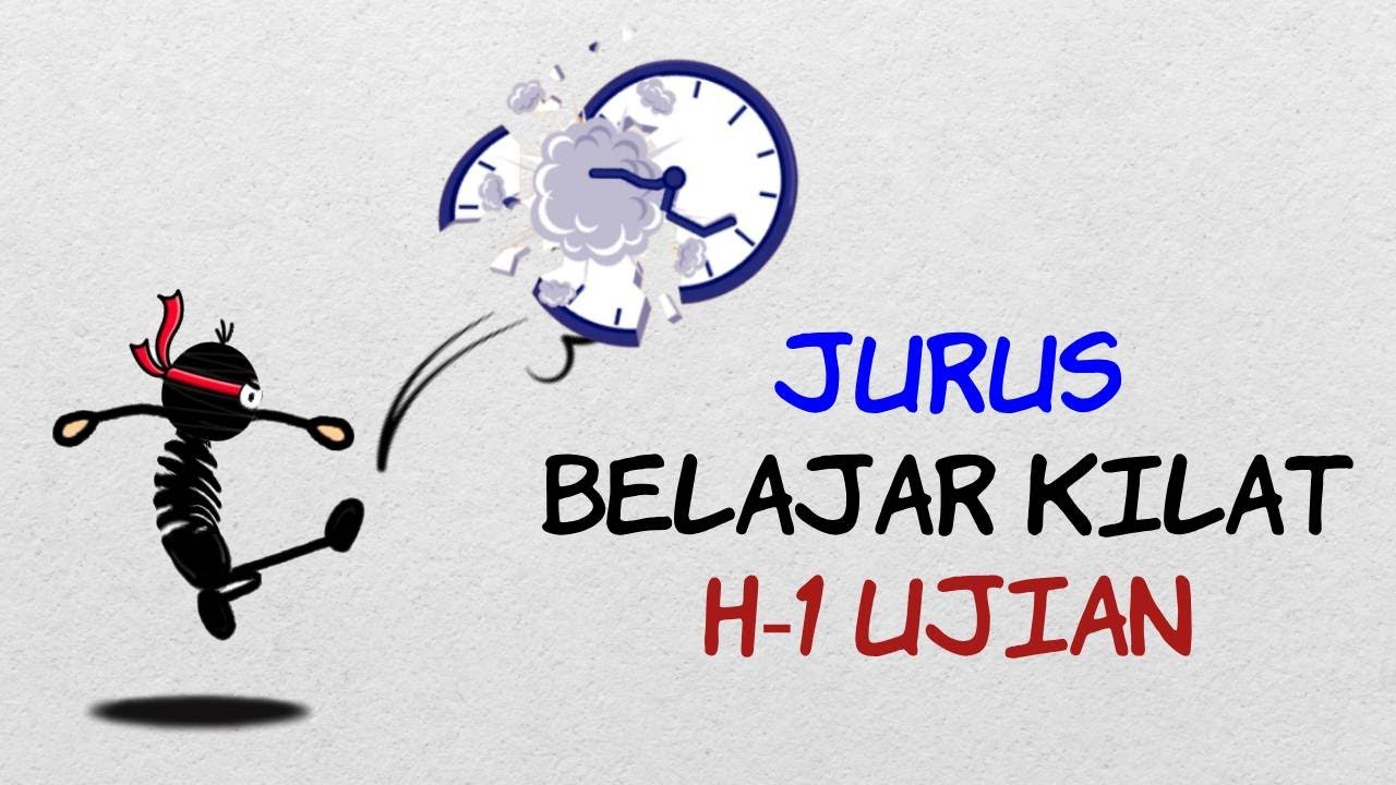 Besok Ujian? Ini Cara Belajar Kilat yang Masih Sempat Kamu Lakuin!
