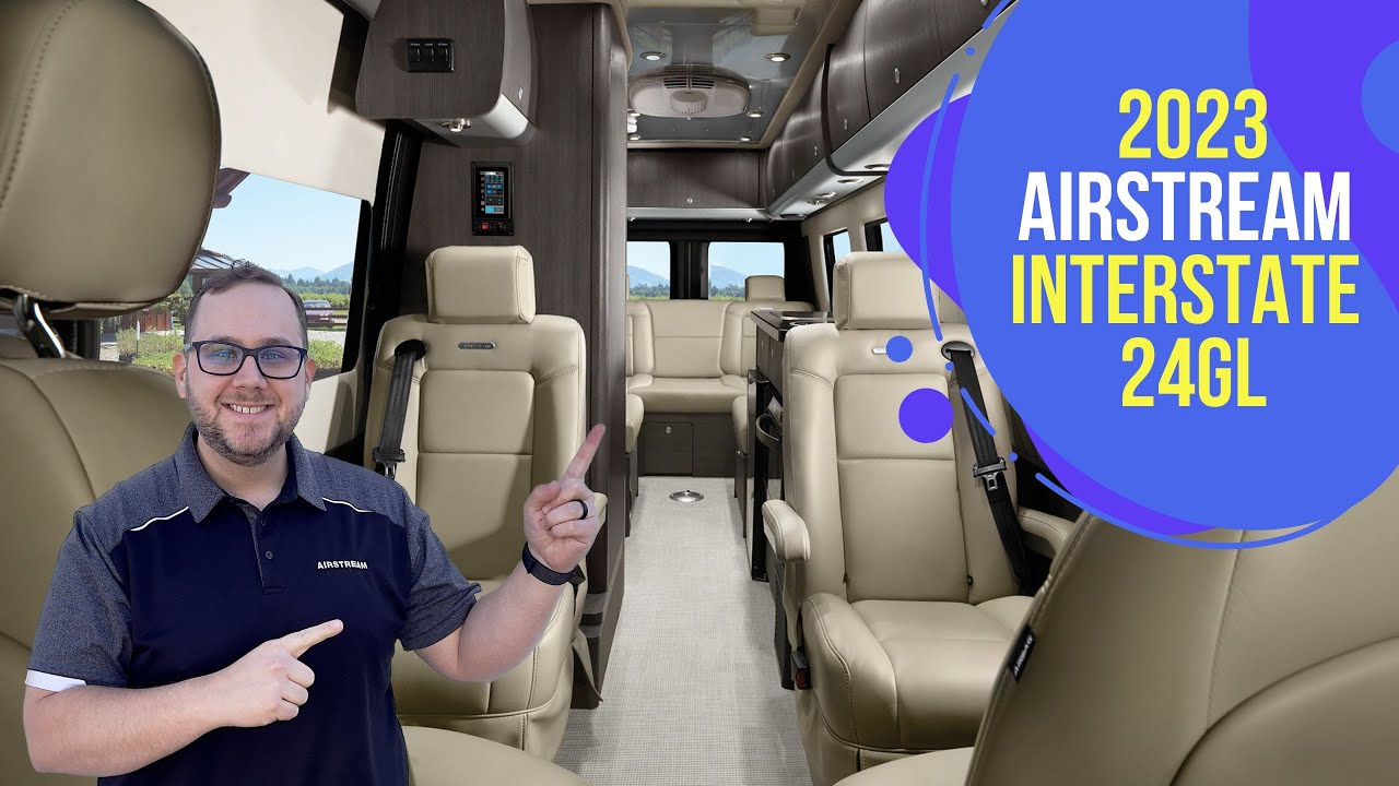 Most LUXURIOUS Airstream Camper Van - 2023 Airstream Interstate 24GL E1 and Auto Level