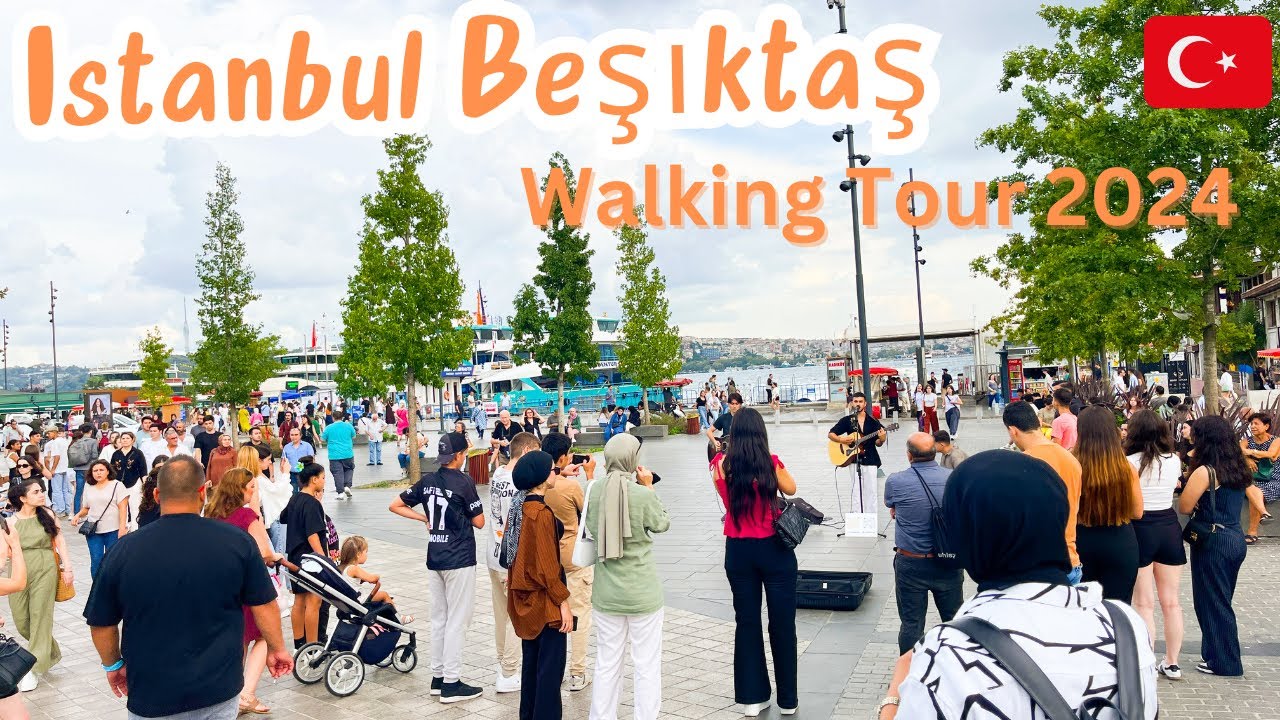 Turkey Istanbul Beşiktaş | Walking Tour 2024 | Travel |4K HDR | Parivish World