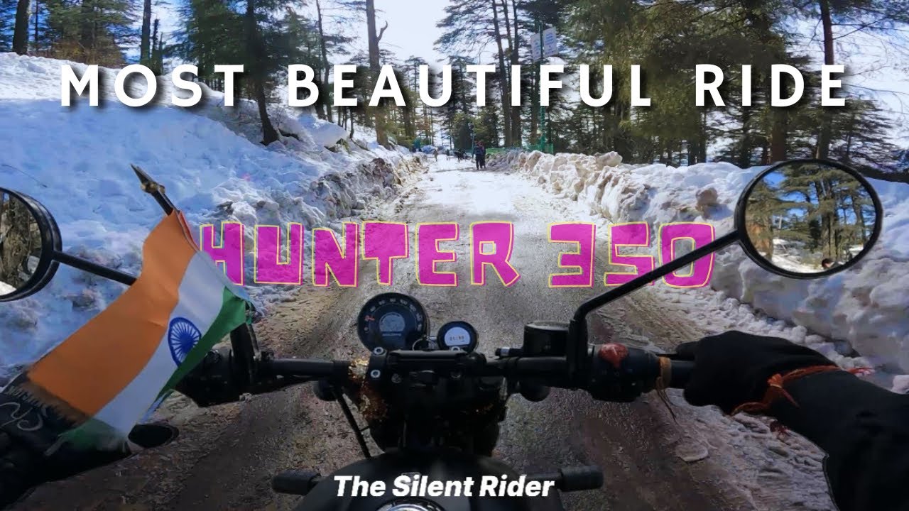 Life Is Sabse Sundar Ride Snow, Curves & Mountains🌨️
