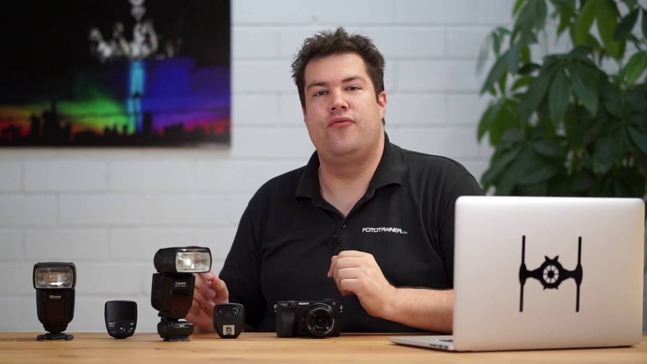Canon und Nikon Blitzgeräte drathlos mit Sony Kameras verwenden - Nissin Air System