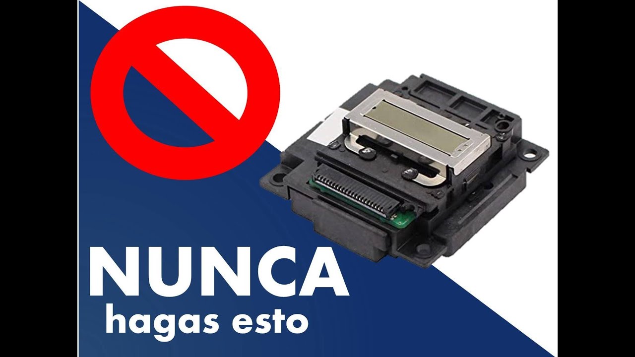 Limpieza de cabezal EPSON (errores comunes)
