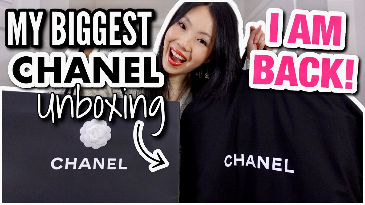 Моя самая крутая покупка Chanel! Распаковка Chanel 2026 ✨🌸🖤 FashionablyAMY
