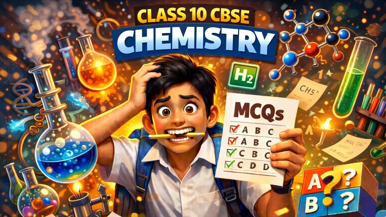 Class 10 CBSE Chemistry MCQs | One-Shot Board Revision Set 01
