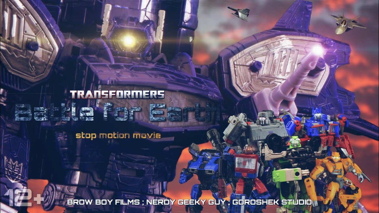 TRANSFORMERS: Battle for Earth | Fan stop motion movie | Brow Boy Films | GOROSHEK Studio