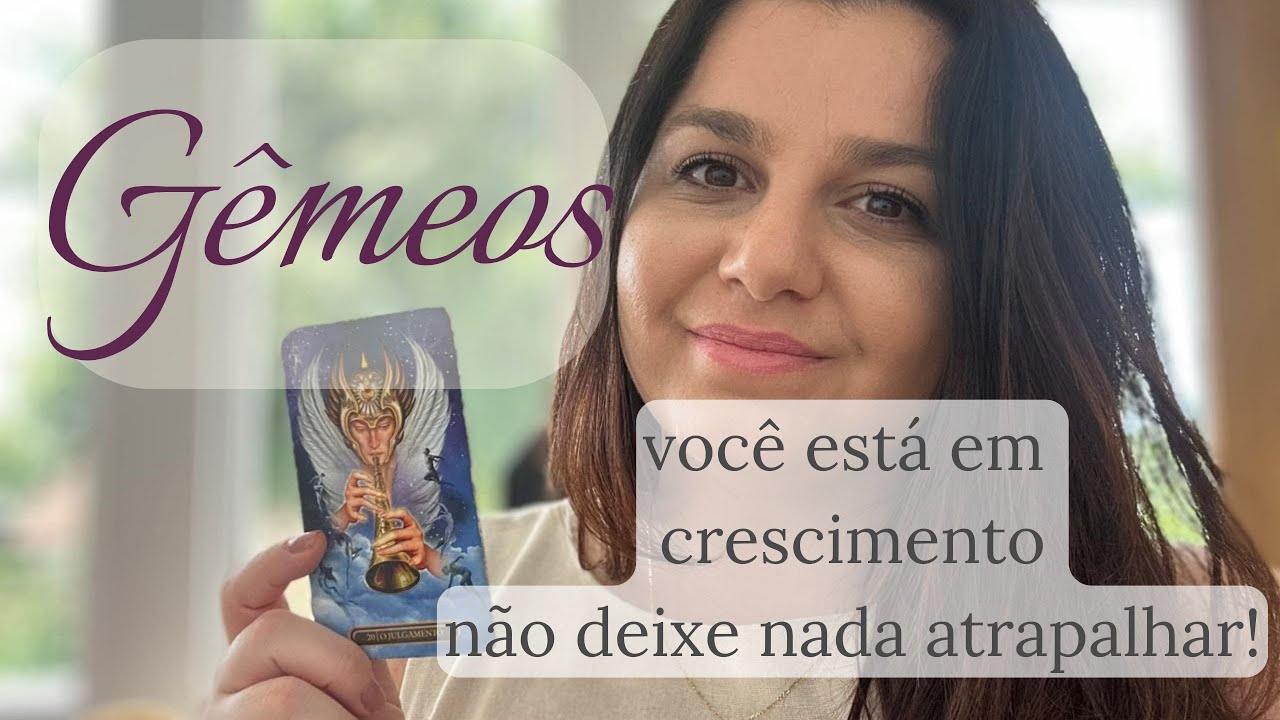 GÊMEOS ♊VOCÊ ESTÁ EM CRESCIMENTO, NÃO SE DEIXE CONTAMINAR POR PROBLEMAS QUE NÃO SÃO SEUS