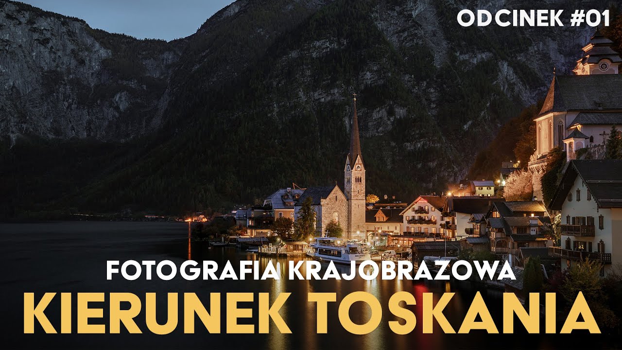 Fotografia krajobrazowa. Hallstatt, Toskania, Val d'Orcia, Droga gladiatora. Poggio Covili.