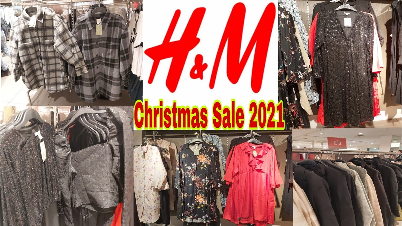 H & M Women Clothes Christmas Sale Haul #december2021 / H&M Come Shop With Me #ukfashion #hmsale #hm