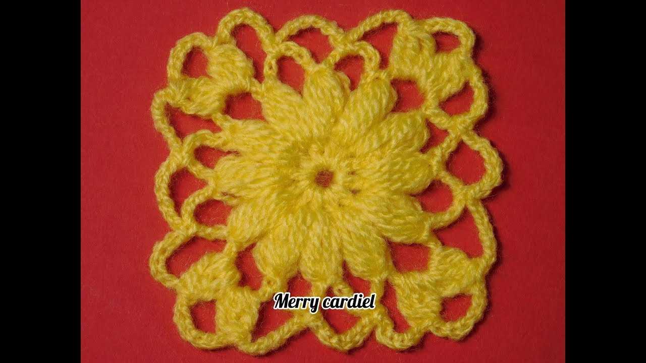 GRANNY SQUARE PARA MANTITA