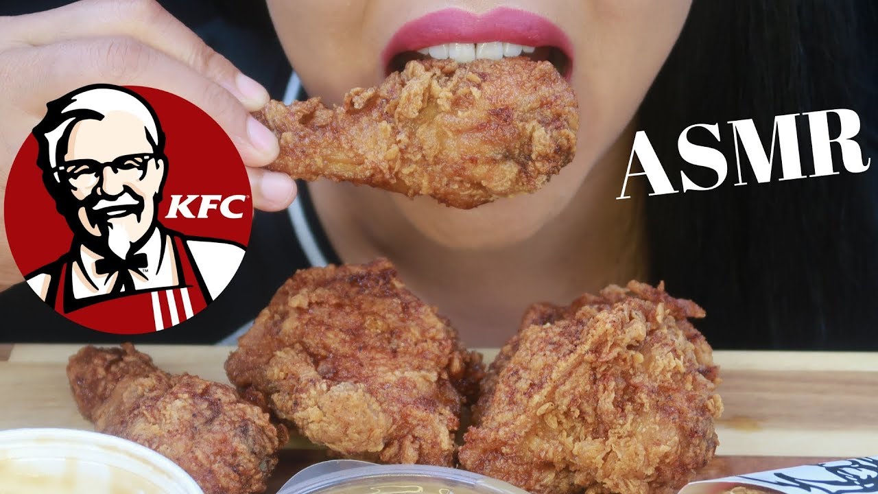 ASMR - KFC Hot Honey Chicken (No Talking)