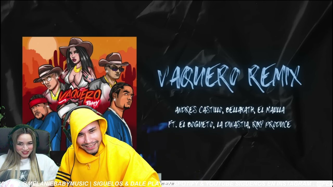 Vaquero Remix - Andres Castillo, Bellakath, El Malilla ft. El Bogueto, La Dinastia, Riky || REACCIÓN
