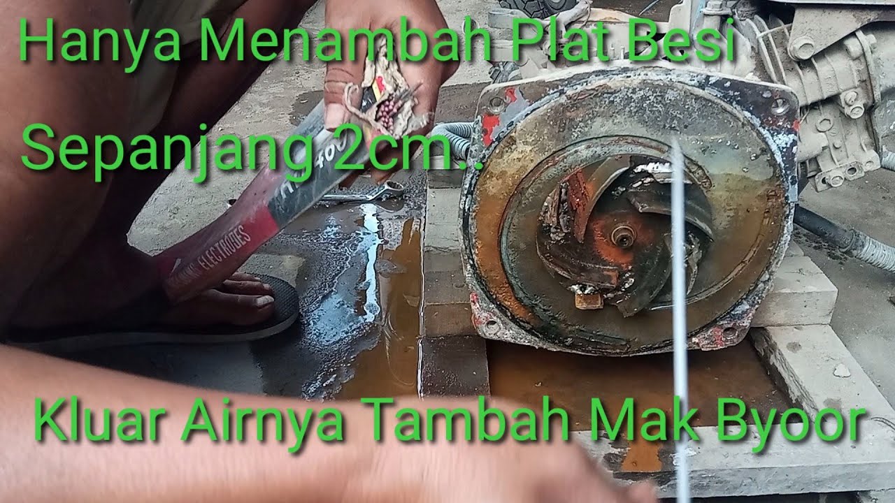 Cara Modif Disel Alkon, Supaya Lebih Byoor Airnya