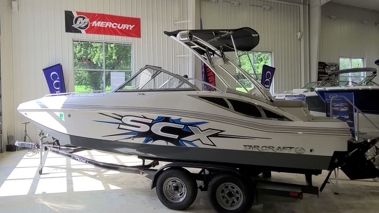 Starcraft SCX 23, 2015, For Sale, Powered by a 4.5L 250HP, MerCruiser, Tower, Nice! #zachpaider