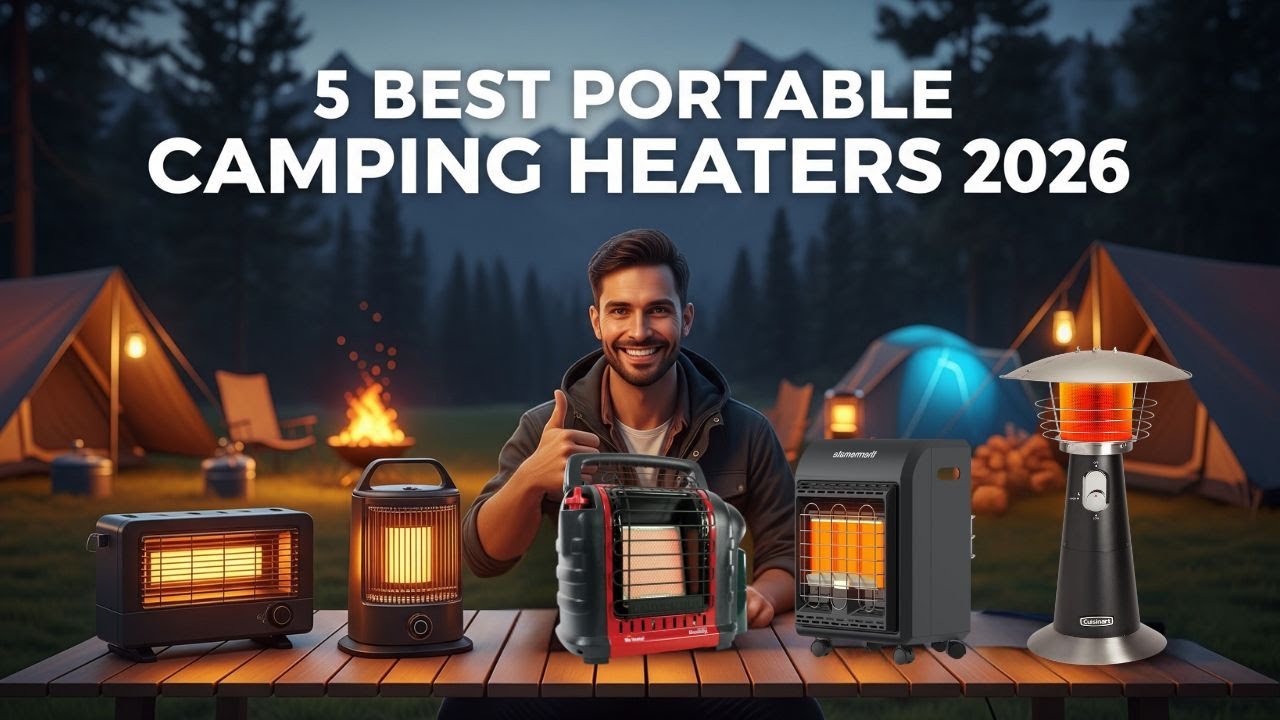 5 лучших портативных кемпинговых обогревателей
