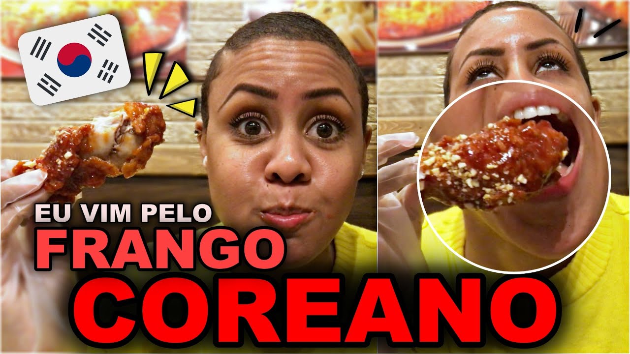 RESTAURANTE COREANO SUPER CARO E FRANGO APIMENTADO DELICIOSO NO JAPAO