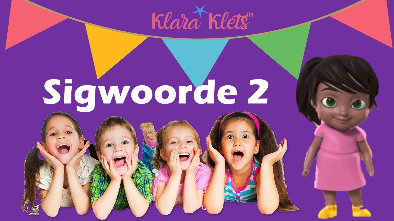 Sigwoorde 2 - Ons leer Afrikaanse woorde lees!