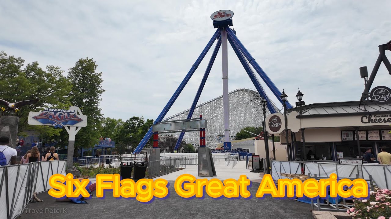 Six Flags Great America in Gurnee Illinois