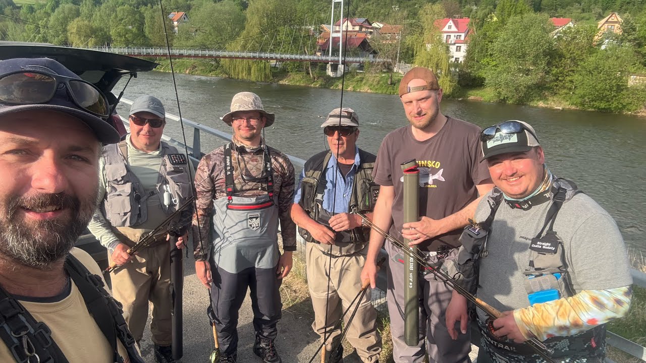 River Dunajec, spring 2025. Flyfishingmania workshop