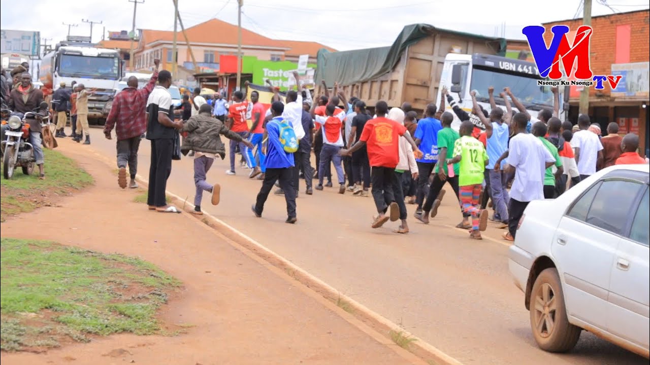 Bugembe stadium live update students of Jinja SS and jipra SS show mixed reactions